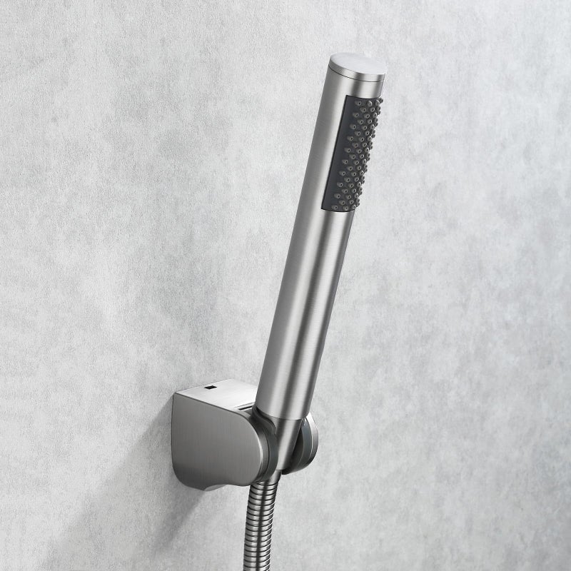 KES Bathroom Handheld Shower Head with Extra Long Hose and Bracket Holder Shower Wand Polished SUS304 Stainless Steel, LP150-PS - Image 3